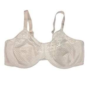 Wacoal 44DD Visual‎ Effects Minimizer Bra 857210 Sand Beige Full Coverage